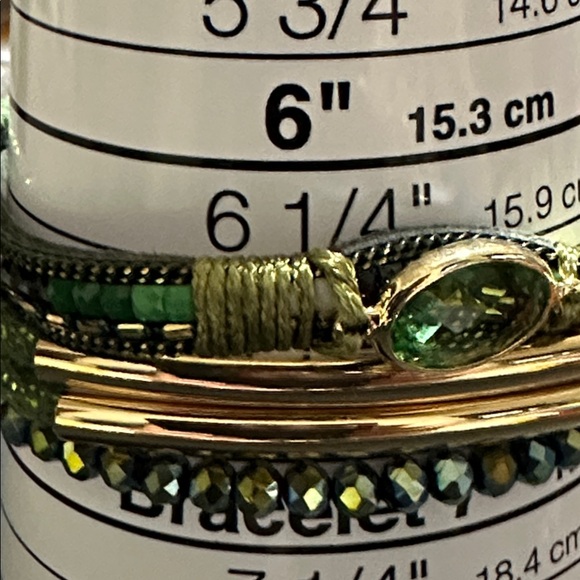 61.  Two Multi-Strap Magnetic Closure Bracelets - Picture 10 of 10